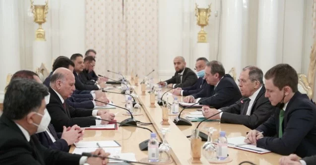 Rusya Dışişleri Bakanı Lavrov, Irak Dışişleri Bakanı Hüseyin ile görüştü