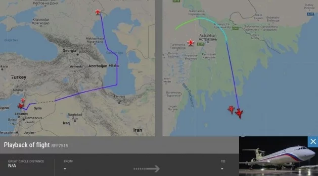 Rusya, Hazar Denizi üzerinden Suriye’ye savaş uçağı takviyesi yaptı
