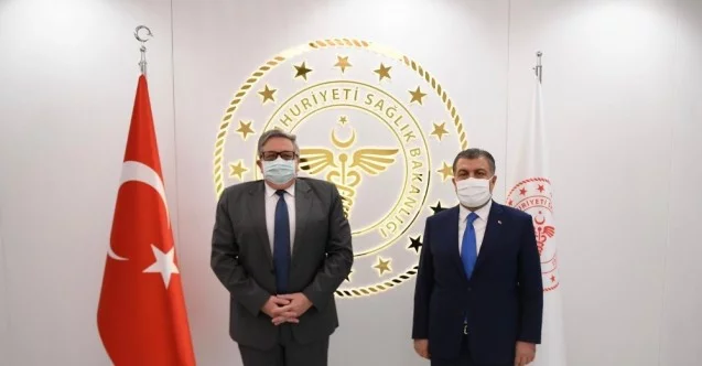 Sağlık Bakanı Koca, Rusya Federasyonu Ankara Büyükelçisi Yerhov’u kabul etti