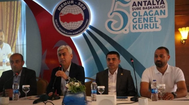 Sağlık-Sen Antalya Şubesi’nin 5.Olağan Genel Kurul Toplantısı