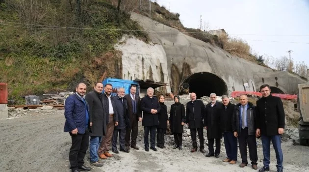 Salarha Tüneli’nin yüzde 70’i, Isırlık Mesire Alanı’nın ise 1. etabı tamamlandı