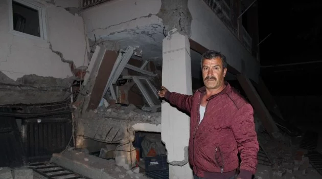 Samsat’ta depremin bilançosu gün yüzüne çıkıyor... Evler yıkıldı 13 kişi yaralandı