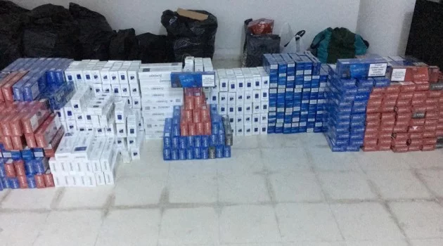 Samsun’da 5 bin 200 paket kaçak sigara ele geçirildi