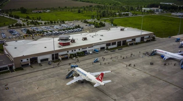Samsun’da hava yolcu trafiği yüzde 20 artış gösterdi