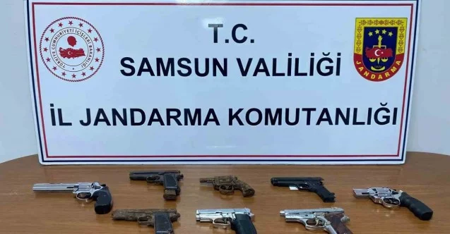 Samsun’da jandarmadan silah kaçakçılığı operasyonu: 1 gözaltı