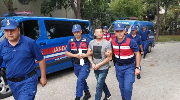 Samsun’da jandarmaya tehdit ve yaralamaya tutuklama