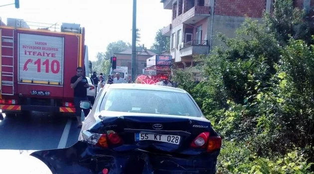 Samsun’da otomobil yolcu yolcu otobüsüne çarptı: 1 ölü, 1 yaralı