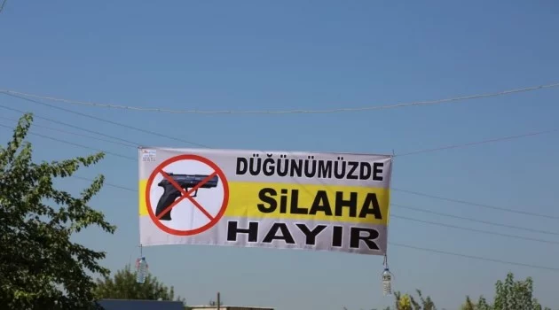 Şanlıurfa’da ’düğünde silaha hayır’ kampanyası
