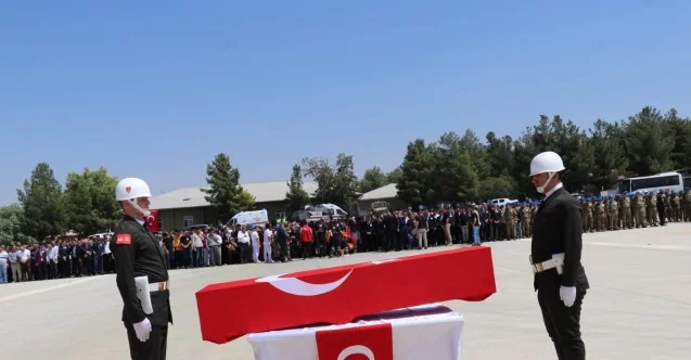 Şehit Teğmen Ömer Bağra için Siirt’te tören düzenlendi