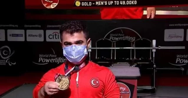Sivaslı ‘Minik Herkül’ dünya şampiyonu oldu!