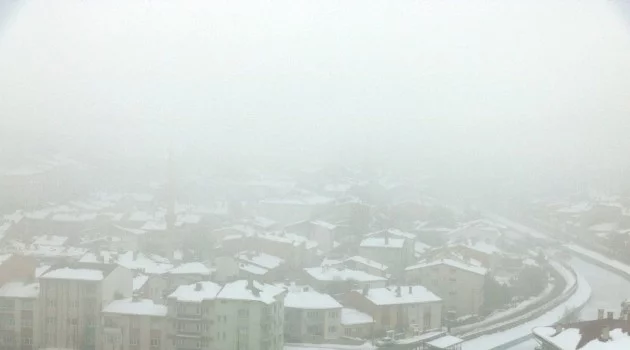 Sivas’ta sis etkili oldu