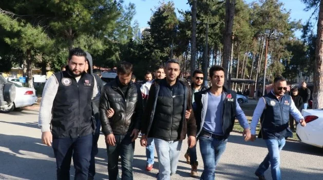 Sosyal medyadan PKK propagandası yapan 9 kişi adliyeye sevk edildi