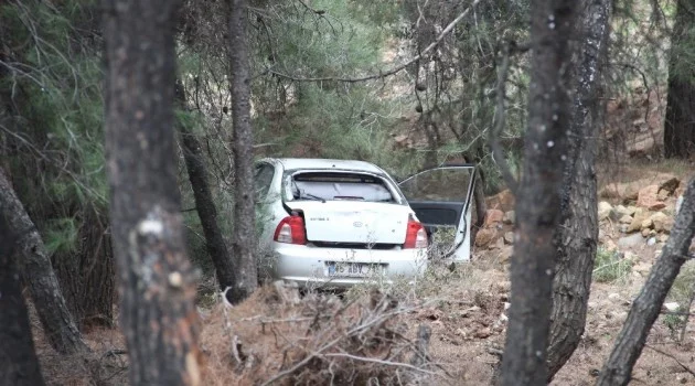 Spil Dağı’nda otomobil uçurumdan uçtu: 2 yaralı