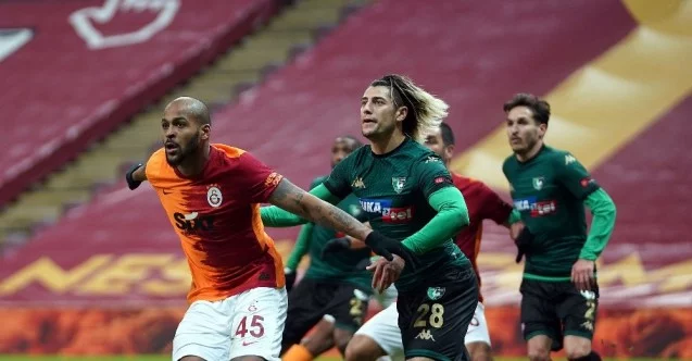 Süper Lig: Galatasaray: 3 - Denizlispor: 0 (İlk yarı)