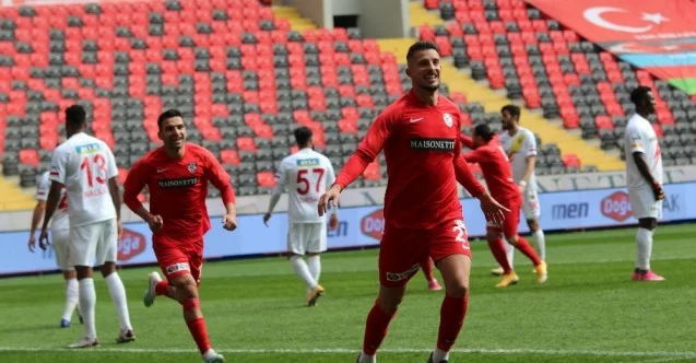 Süper Lig: Gaziantep FK: 1 - Yeni Malatyaspor: 0 (İlk Yarı)