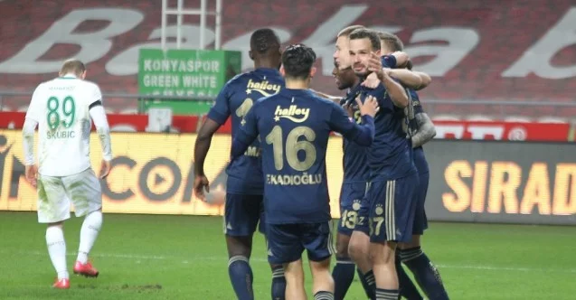 Süper Lig: Konyaspor: 0 - Fenerbahçe: 3 (Maç sonucu)