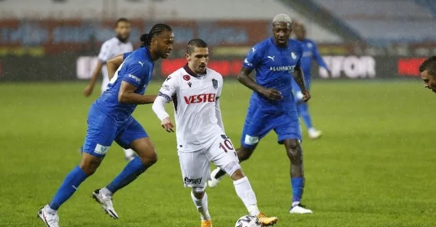 Süper Lig: Trabzonspor: 1 - Büyükşehir Belediye Erzurumspor: 0 (Maç sonucu)