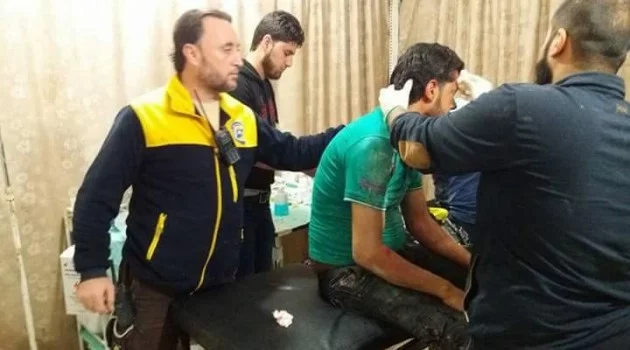 Suriye Rejim Güçleri,  Kefr Hamra kasabasını bombaladı: 2 ölü, 10 yaralı