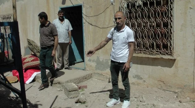 Suriye’den atılan roket Şanlıurfalı aileyi çay içerken yakaladı