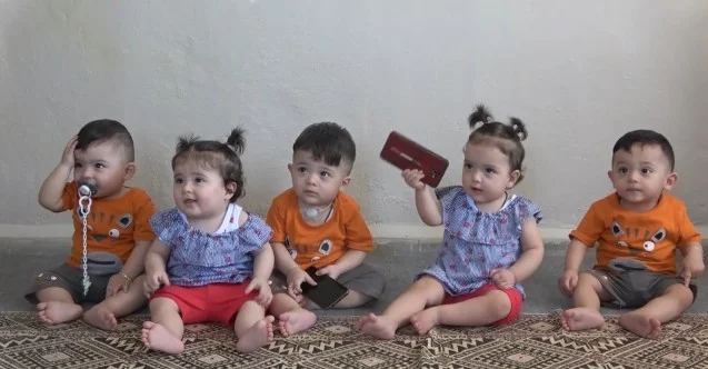Suudi Arabistan’dan Hatay’a getirilen beşiz bebeklere mama ve bez yardımı geldi