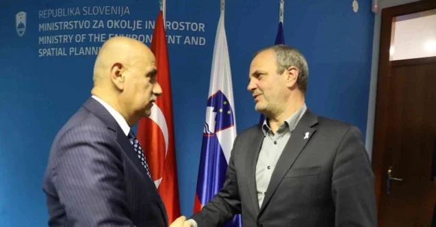 Tarım ve Orman Bakanı Kirişci, Slovenyalı mevkidaşı ve Slovenya Çevre ve Şehircilik Bakanı ile görüştü