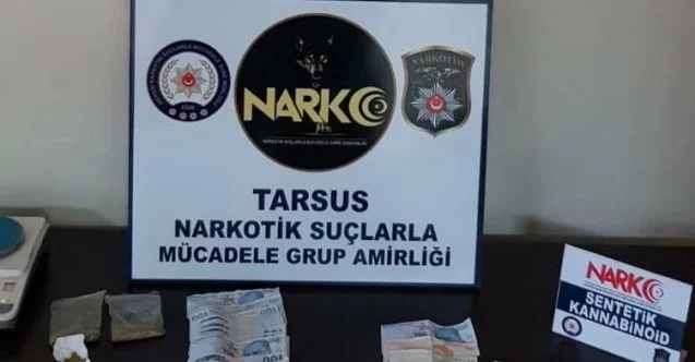 Tarsus’ta uyuşturucu operasyonları
