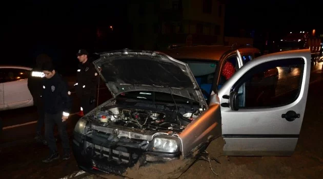 Terme’de trafik kazası: 5 yaralı