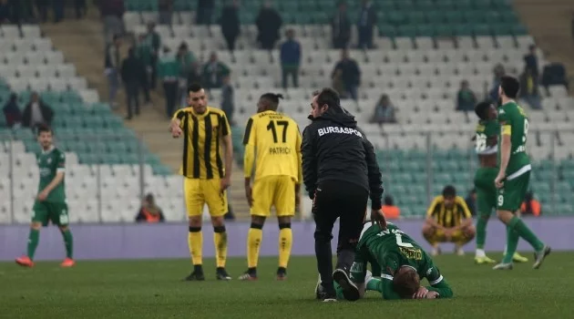 Bursaspor kritik maçta fırsat tepti