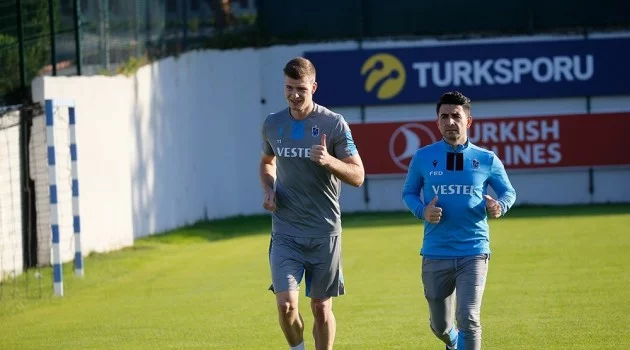 Trabzonspor günü çift antrenmanla tamamladı