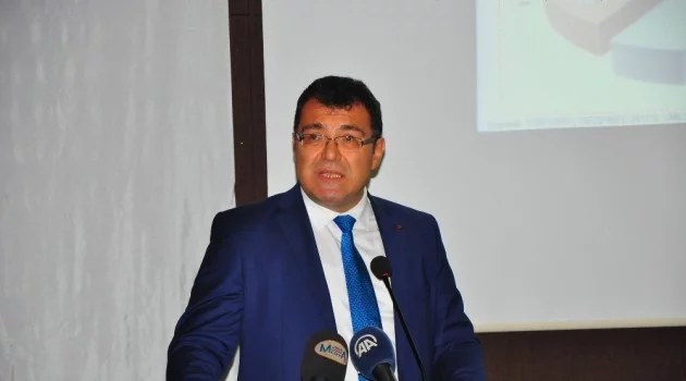 TÜBİTAK Başkanı Hasan Mandal, Manisa’da sunum yaptı