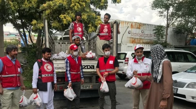 Türk Kızılay, Afganistan’daki 12 bin aileye kurban eti dağıttı