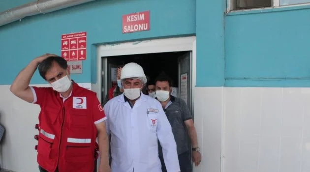 Türk Kızılay Genel Müdürü Altan Ağrı’da