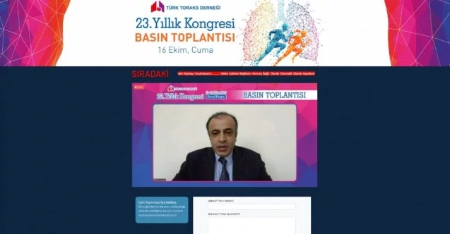 Türk Toraks Derneği’nden sanal kongre