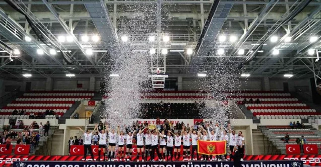 Türkiye Kadınlar Hentbol Süper Ligi’nin şampiyonu Kastamonu Belediyespor oldu