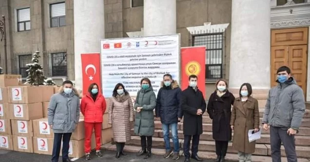 Türkiye’den Kırgızistan’ın Covid-19 ile mücadelesine destek