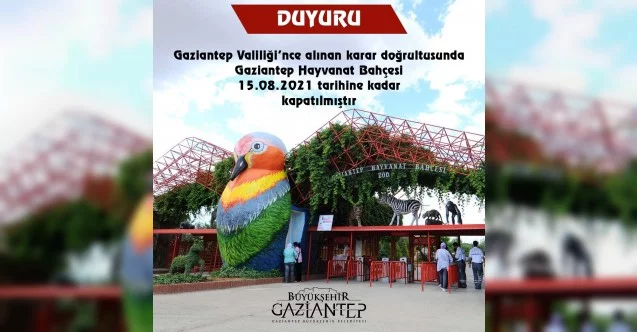 Türkiye’nin en büyük hayvanat bahçesi ziyarete kapatıldı