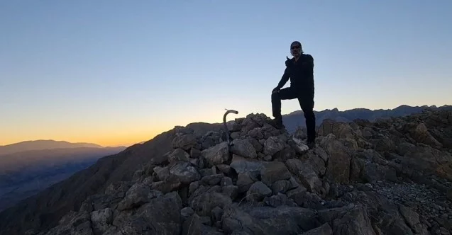 Türkiye’nin ilk ve tek solo alpinisti Erdek Cennet, Munzur Dağlarının zirvesine tırmandı