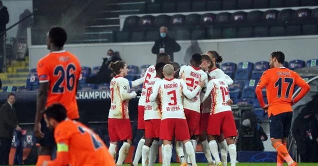 UEFA Şampiyonlar Ligi: Medipol Başakşehir: 3 - RB Leipzig: 4 (Maç sonucu)