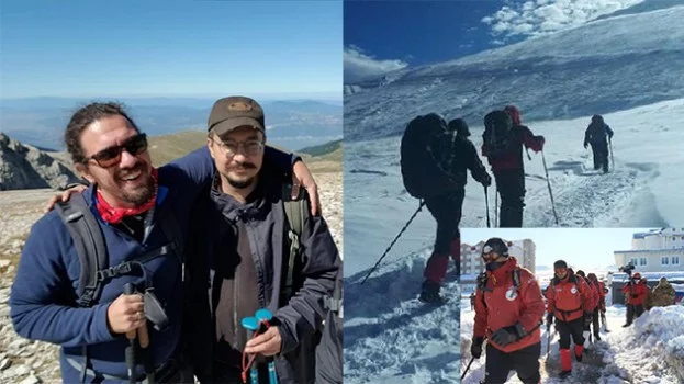 Uludağ'da dağcıları arama çalışmaları 12'nci günde de sürüyor