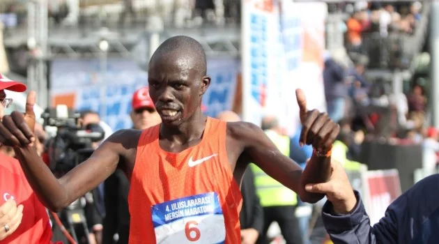 Uluslararası Mersin Maratonu’na Kenyalı atletler damga vurdu