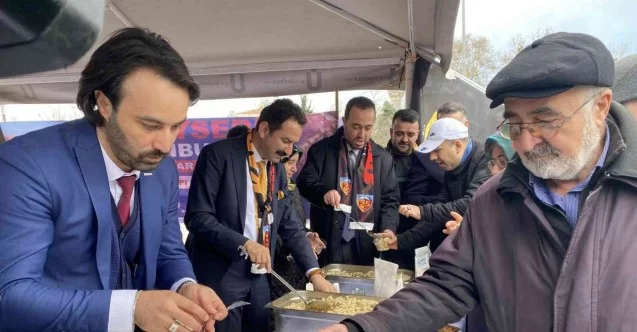 Üsküdar’da vatandaşlara Kayseri’nin meşhur yöresel tatları ikram edildi