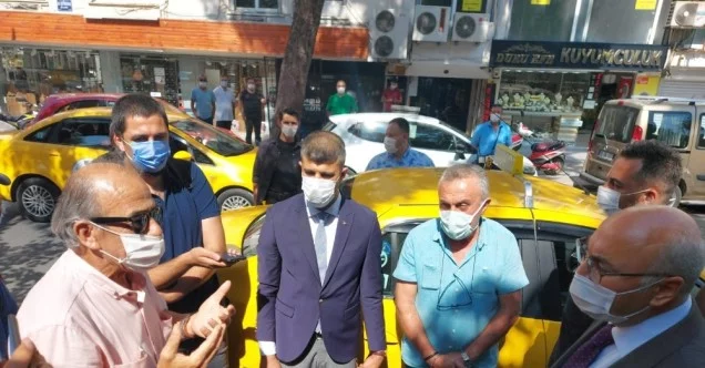 Vali Köşger ile vatandaş arasında maske diyaloğu