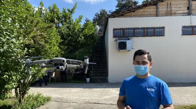 Vatandaşların sokak hasretinde drone uçurdu canlı yayın yaptı