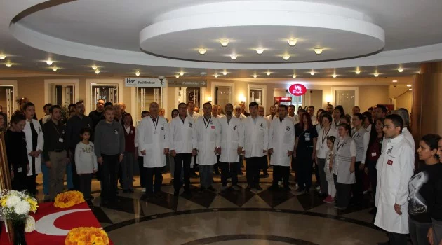 VM Medical Park Bursa 10 Kasım'da Ata'yı unutmadı