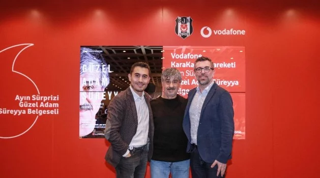 Vodafone Karakartallılar Beşiktaş efsanesi Süreyya Soner ile buluştu