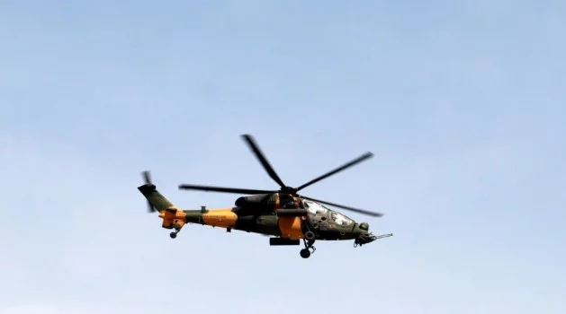 Yerli helikopter ATAK’tan muhteşem gösteri