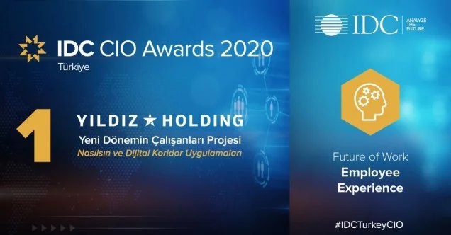 Yıldız Holding’in dijital projelerine IDC CIO’dan iki ödül