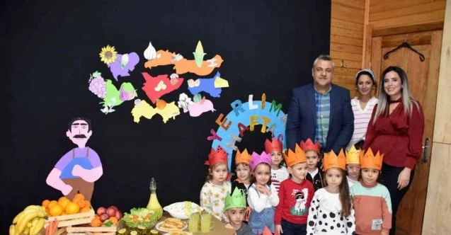Yunusemreli minikler Yerli Malı Haftasını kutladı