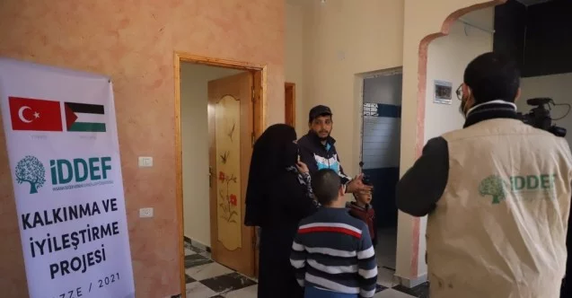 Yürekleri dağlayan Filistinli anne yeni evine kavuştu