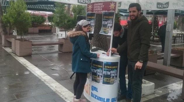 Zeytin Dalı Harekatı için Uşak’ta okuma kampanyası başlatıldı